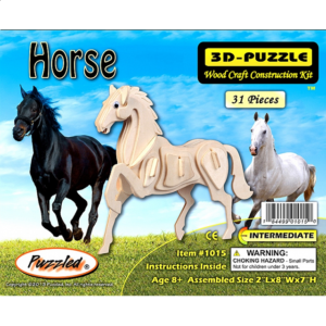 Horse – 3D Wooden Puzzle