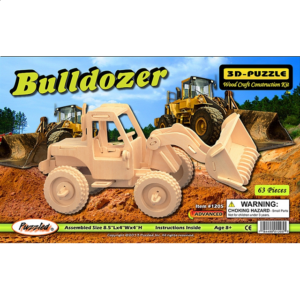 Bulldozer – 3D Wooden Puzzle