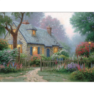 Thomas Kinkade: Foxglove Cottage