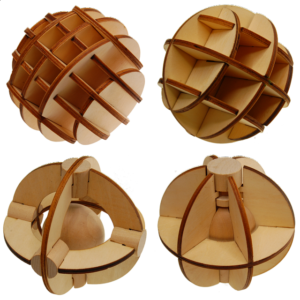 Universe II Wooden Puzzles – Set of 4