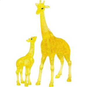 3D Crystal Puzzle – Giraffe & Baby