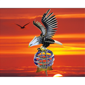 Eagle – Illuminated 3D Wooden Puzzle