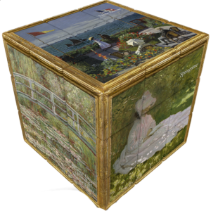 V-CUBE 3 Flat (3x3x3): Monet