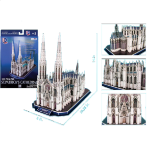 St. Patrick’s Cathedral – 3D Jigsaw