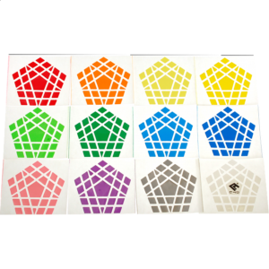 Cube4You Gigaminx Sticker Set