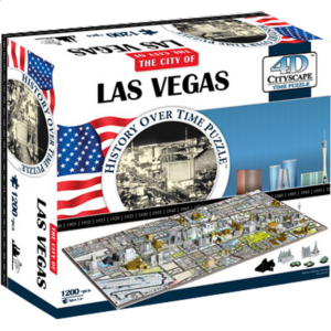 4D City Scape Time Puzzle – Las Vegas