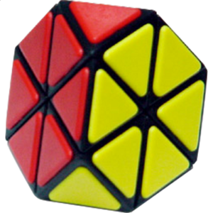 Tiled Tetraminx – Black Body