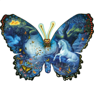 Fantasy Butterfly – Shaped Jigsaw Puzzle