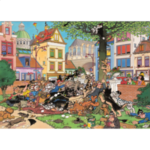 Jan van Haasteren Comic Puzzle – Get That Cat! (500 Piece)
