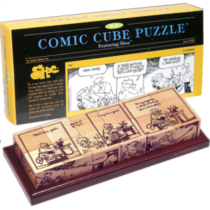 Comic Cube Puzzle – Shoe