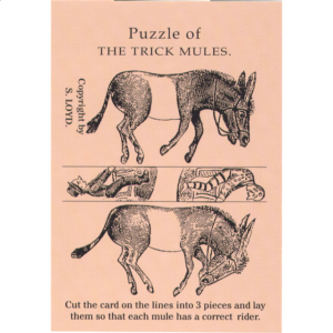 Puzzle of the Trick Mules – Trade Card