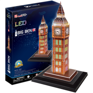 Big Ben – LED Lit – 3D Jigsaw Puzzle
