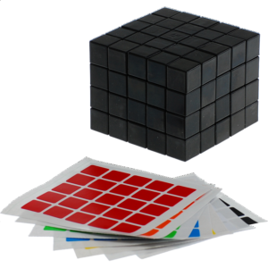 Fully Functional 5x5x4 Cube – Black Body – DIY