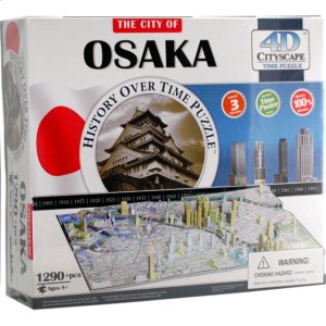 4D City Scape Time Puzzle – Osaka