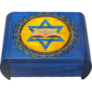 Star of David with Book – Secret Box