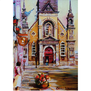 Church Bonsecours in Montreal