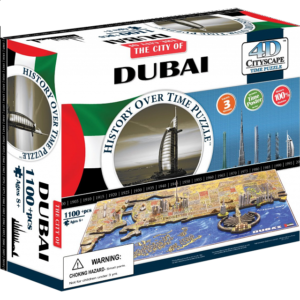 4D City Scape Time Puzzle – Dubai
