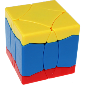 BaiNiaoChaoFeng Cube (Yellow-Blue-Red) – Stickerless