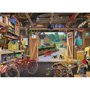 Grandpa’s Garage – Large Piece Format