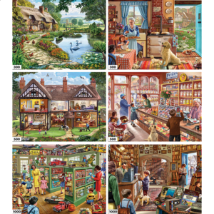 Steve Crisp – 6 in 1 Jigsaw Puzzle Collection