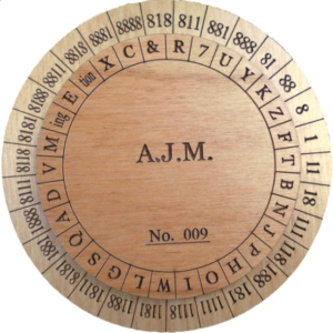 Union Army Cipher Disk