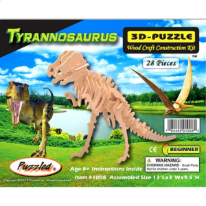 Tyrannosaurus – 3D Wooden Puzzle