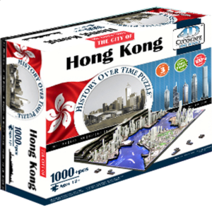 4D City Scape Time Puzzle – Hong Kong