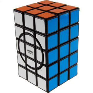 3x3x5 Semi-Super Cuboid (opposite circles) – Black Body