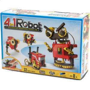 4-in-1 Educational Motorized Robot Kit
