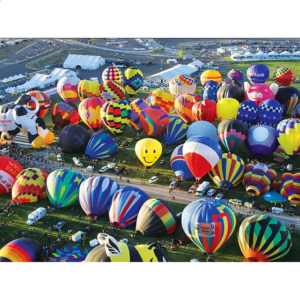 Balloons Galore: Hot Air Balloons on the Ground
