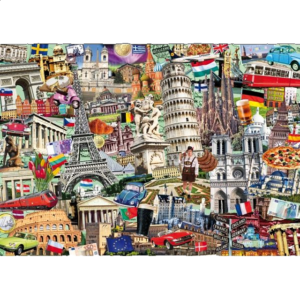 Collector Suitcase Jigsaw – Best of Europe