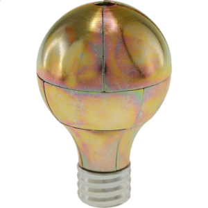 Magnetic Light Bulb Puzzle – Gold