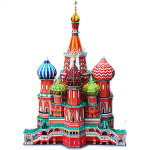 St. Basil’s Cathedral – 3D Jigsaw