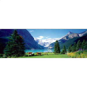 Lake Louise, Canadian Rockies: Panoramic Puzzle