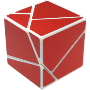 limCube Ghost Cube 2x2x2 – White Body with Red labels
