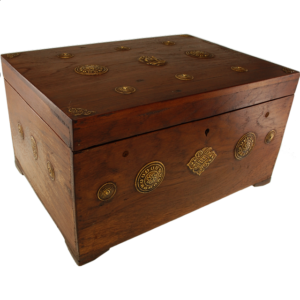 Wooden Puzzle Jewelry Box – Teak