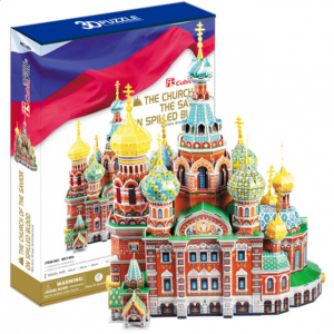 The Church of the Savior on Spilled Blood – 3D Jigsaw Puzzle
