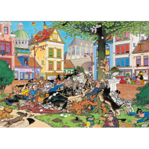 Jan van Haasteren Comic Puzzle – Get That Cat! (1000 Piece)