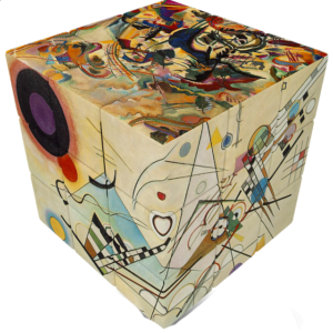 V-CUBE 3 Flat (3x3x3): Kandinsky