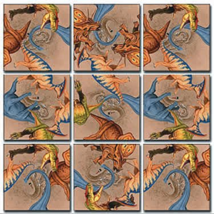 Scramble Squares – Diggin’ Dinos