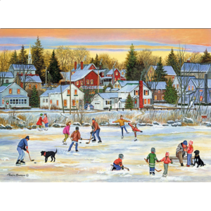 Patricia Bourque: Evening Skating