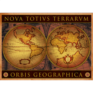 Antique Map – Orbis Geographica