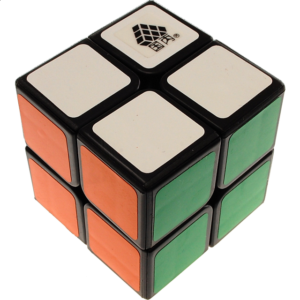 Type C WitTwo II 2x2x2 Magic Cube Black Body for Speed Cubing