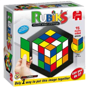 Rubik’s: Double Side Challenge Jigsaw Puzzle