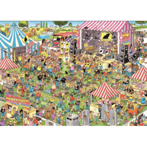 Jan van Haasteren Comic Puzzle – Pop Festival
