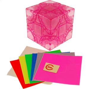limCube Dreidel 3x3x3 DIY – Ice Pink Body (Limited Edition)