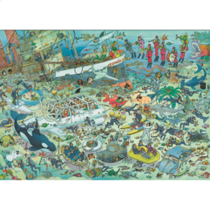 Jan van Haasteren Comic Puzzle – Deep Sea Fun