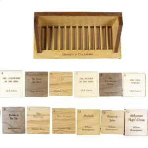 Dewey’s Dilemma Bookshelf