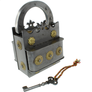 Crown Iron Puzzle Lock