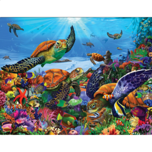 Amazing Sea Turtles – Large Piece